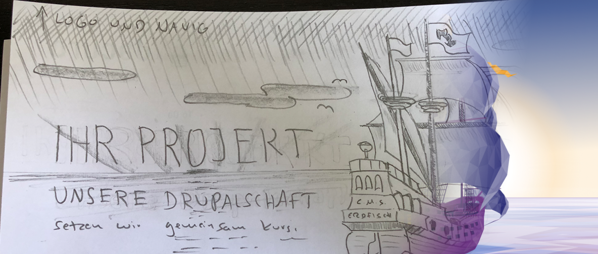 Vom Scribble zum fertigen Key Visual