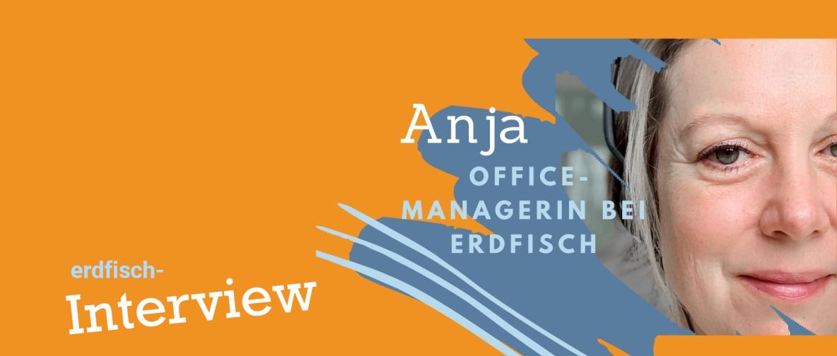 Porträt Anja Office Managerin bei erdfisch