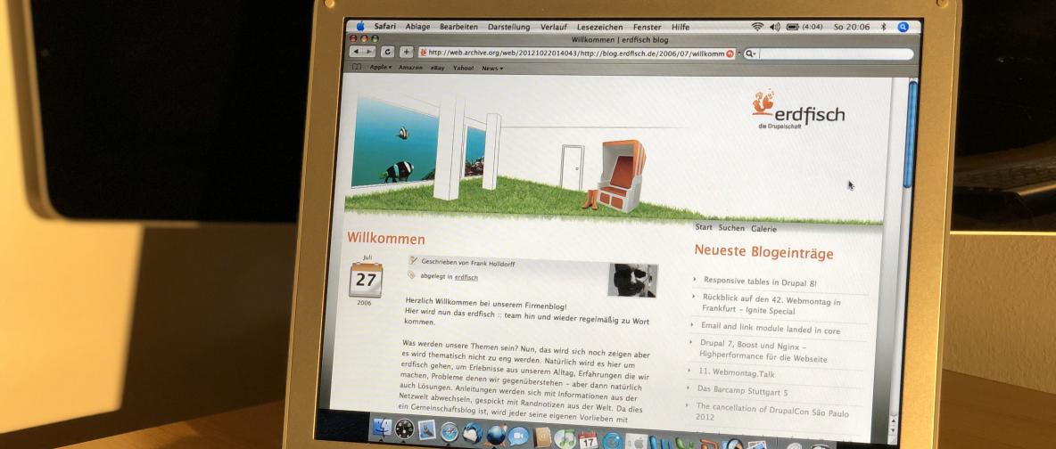 15 Jahre erdfisch Blog