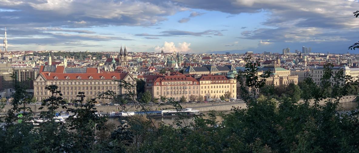 Panorama der Stadt Prag