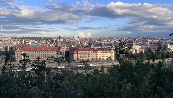 Panorama der Stadt Prag