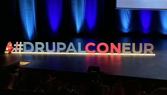 DrupalCon Lille Schriftzug