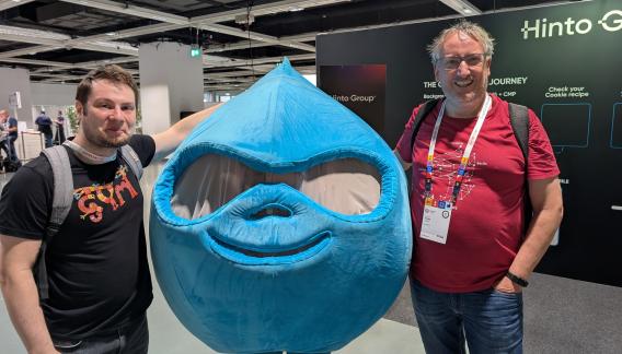 erdfische Henjo und Frank mit Druplicon