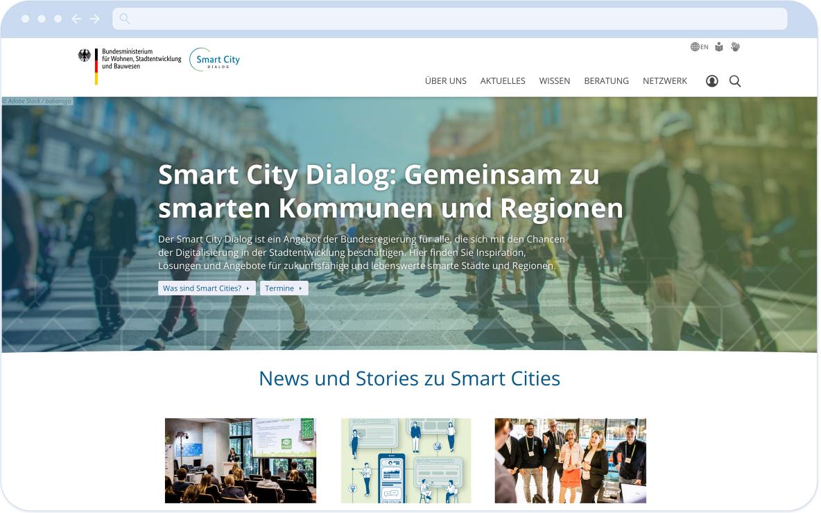 Referenz Smart Cities Hero Bild